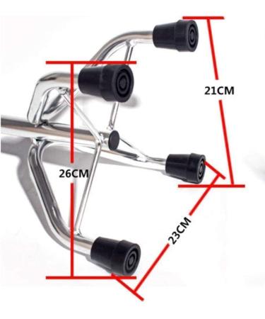 Folding Cane Aluminum Crutches Crutches The All Terrain Cane Freedom Edition Cuatro-Legged for People with Disabilities rollator Durable Mobility Aid - Buy Online on GoSupps.com