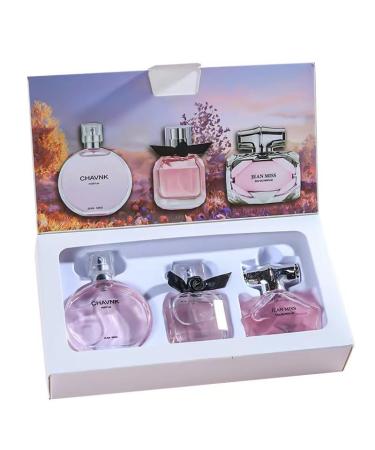 Women's Eau de Toilette Gift Set 3 Pieces Perfume Perfume Coco Encounter Inversion Gift Set 3 Ounce