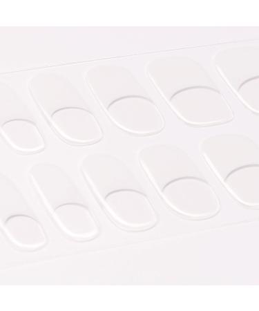 DANNI & TONI Crystal Frost French Manicure Nail Wraps - 28 Stickers - Buy Online on GoSupps.com