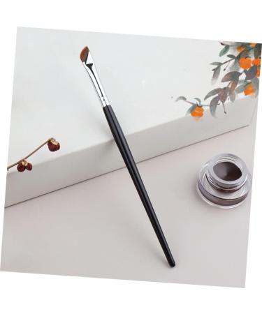 KALLORY 6pcs Eyebrow Brush Gel Eyeliner Gel Liner Eyeliner Makeup Supplies Cosmetic Brush Flat Head Miss Die 16X1CM As Shown - Buy Online on GoSupps.com
