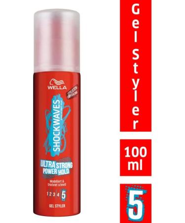 Shockwaves Ultra Strong Power Hold Gel STYLER Styling gel with maximum hold no stickiness Quick-drying alcohol-free formula with shimmer finish 100 ml - Buy Online on GoSupps.com
