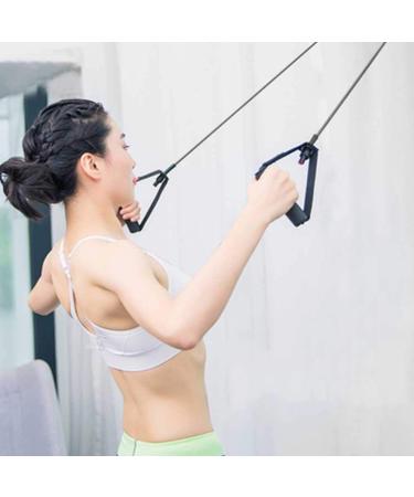 Buy Portable Exercise Band - Stretch Rubber Training Rope with Comfortable Handles for Strength & Muscle Toning - Lightweight Fitness Equipment for Men & Women - International Shipping Available - Buy Online on GoSupps.com