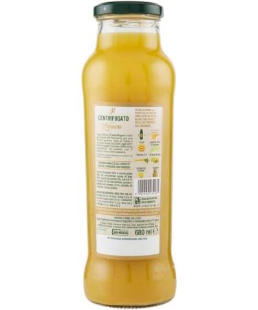  Italian Gourmet E.R. Yoga il Centrifugato con Zenzero Fruit Concentrate with Ginger Pineapple Kiwi and Cucumber Fruit Juice without Added Sugar 680 ml Glass Bottle + Tomato Pulp Italian - Buy Online on GoSupps.com