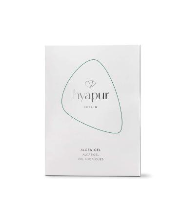 Algae gel with detox effect for clear pure and even-looking skin for face neck and cleavage 10 pads for dissolving-from Hyapur Berlin