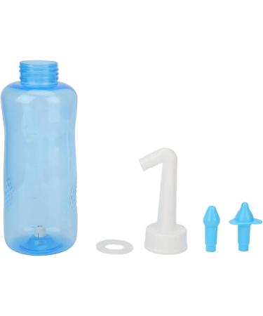 500ml Sinus Rinse Bottle Nose Wash with 2 Nozzles - Nasal Irrigation & Moisturizing for Adults & Kids - Buy Online on GoSupps.com