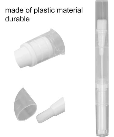 4.5ml Empty Nail Oil Pen Brush Transparent Fillable Nail Oil Treatment Oil Pen Cosmetic Manicure Tools - Buy Online on GoSupps.com