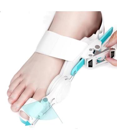 Upgraded-Fit Bunion Corrector for Women Men Big Toe Ultra-Comfy Orthopedic Bunion Splint with Thickened-Pad for Bunion Relief Adjustable Bunions Correction Fit for Right/Left Feet Bunion Fix One Size(1PCS)