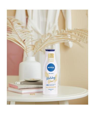 Nivea Body Lotion Holiday Glow 200ml - 48h Moisture Vitamin E & Natural Radiance Gentle Tanning Effect - Buy Online on GoSupps.com