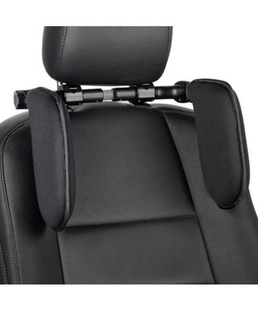 N/A' Car Seat Headrest Pillow Detachable Premium Car Head Support for Adults Car Neck Head Shoulder Sleep Cushion Adjustable Travel Sleeping Cushion for Kids Adults-37 x 28cm Black