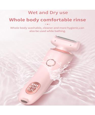 Dusk Razor for Women Dusk Glide Pro 3.0 Shaver Dusk Electric Razor for Women 2 In 1 Portable Electric Shaver (Pink) - Buy Online on GoSupps.com