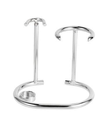Folpus long -lasting ferrol government holders storage stand holders accessories accessories tools for men's bathroom and brush storage modern design silver