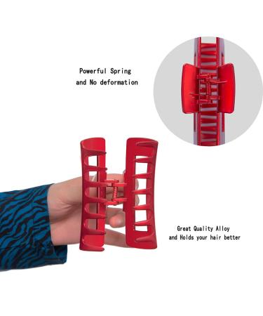 SinPinEra Hair Claw Clips Set - 4PCS for Women and Girls | Strong Hold Jaw Clips for Thin & Thick Hair | Hair Styling Accessories - Buy Online on GoSupps.com