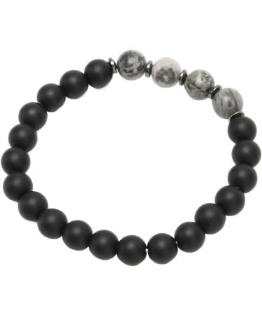 Buy Fashion Stone Bracelet for Men & Women | Acupuncture Slimming Pain Relief Magnetic Bracelet - Buy Online on GoSupps.com