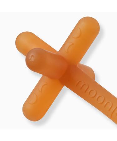 Moonjax Natural Rubber Baby Teething Toy - CPSIA Certified for Infants, Toddlers, Newborns - Buy Online on GoSupps.com