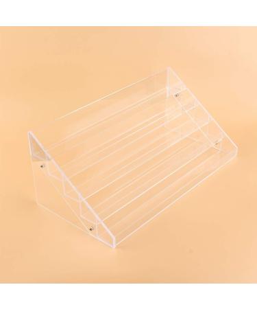 EVTSCAN Latest Acrylic Lipstick Jewelry Display Stand Nail Polish Rack 5 Clear Layers Makeup Cosmetic - Buy Online on GoSupps.com