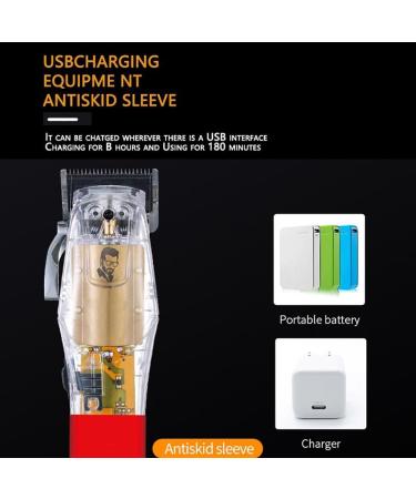 Hair Clippers Hair Cutting Tool Powerful Cordless Hair Clipper For Men Adjustable Electric Hair Trimmer Rechargeable Beard Hair Cutting Machine - Buy Online on GoSupps.com