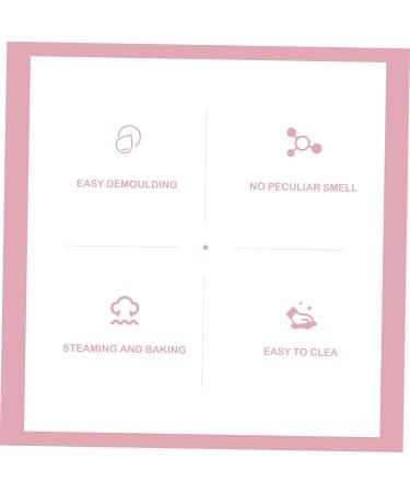 4pcs Silicone Chocolate Mold Biscuit Baking Tools Silica Gel - Buy Online on GoSupps.com