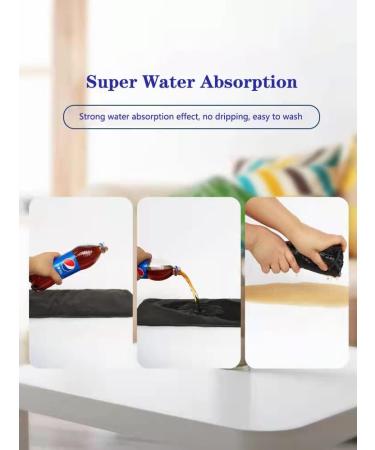 5-Layer Bamboo Microfiber Adult Diaper Insert - Reusable & Washable Nappy Liner for Elderly Men & Women - Super Absorbent & Skin-Friendly - 20x60cm - Buy Online on GoSupps.com