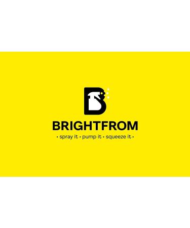 BRIGHTFROM Twist Top Black Applicator Bottles 8 oz - Pack of 2 | BPA-Free PET Plastic | Refillable Squeeze Bottles for Multi Purpose Use - Buy Online on GoSupps.com