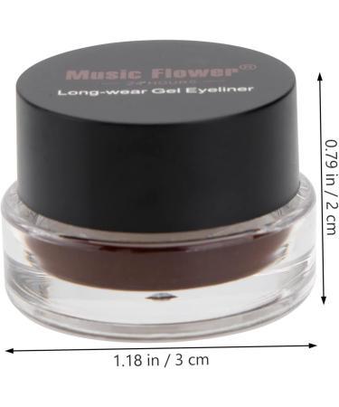 PLAFOPE 6 Pcs Eye Shadow Cream Black Eyebrow Hair for Highlighting Eye Liner Black Matte Eyeliner - Buy Online on GoSupps.com