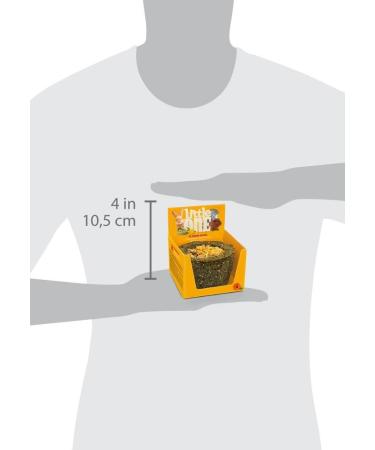 Little One Snack Flower Basket - 120g Meadow Grass & Marigold - International Shipping Available - Buy Online on GoSupps.com