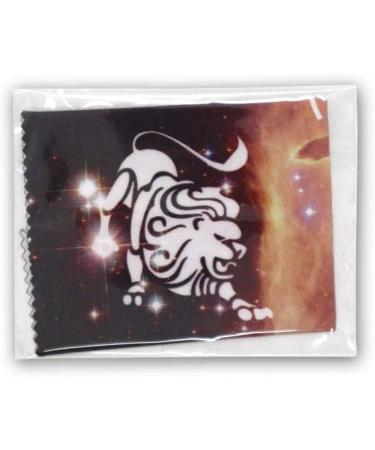 Leo Zodiac Sign Glasses Cleaning Cloth Microfiber for Eyeglasses Smartphones Tablets & More - Buy Online on GoSupps.com
