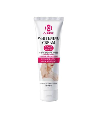 Underarm Whitening Cream - 70ml Nourishing Brightening Cream with Vitamin E and Ceramide | Women's Underarm Cream Moisturizes Underarms, Elbows, Breasts Aibyks