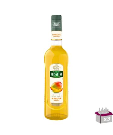 TEISSEIRE Set of 3 Mango Syrup 70cl