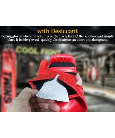 Boxing Glove Deodorizer & Cleaner Spray | Natural Odor Eliminator for Gym Gear Shoes & Yoga Mats - 16.91 Fl Oz - Buy Online on GoSupps.com