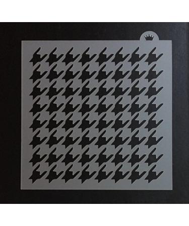 Houndstooth Cookie Stencil - the Cookie Countess