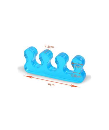 4 Pairs Gel Toe Stretcher & Separator for Pedicure & Nail Art - Buy Online on GoSupps.com