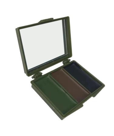 CAAMO Face Paint 3 Colors - CAAMO PAINT | Camouflage Hunting Face Paint with Mirror | Multicolor Concealer for Hunting Outdoor Survival Body Concealment and