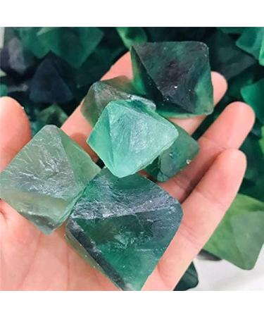 1pc 3cm Large Size Natural Green Fluorite Quartz Cube octahedral Crystal Quartz Stone polyhedral for Reiki Natural Stones and Minerals - Buy Online on GoSupps.com