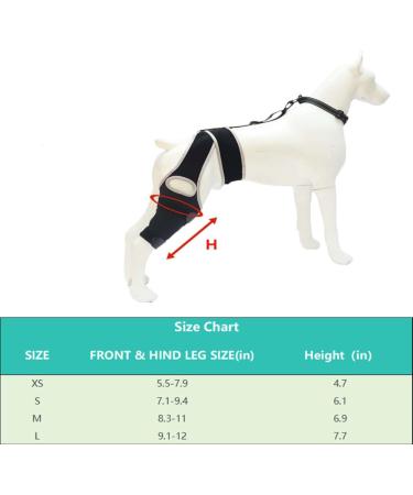 QYJLOFMVE Dog Knee Brace Support for Large and Small Dogs Suffering from ACL CCL Cruciate Ligament Injuries Luxating Patella or Osteoarthritis for Rear Legs and - Buy Online on GoSupps.com