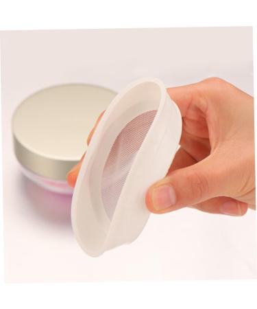DOITOOL Elastic Mesh 2pcs Loose Powder Containers Powder Case Bottled Compact Cosmetic Case Powder Box Empty Box Portable Silverx2pcs 8.4*4.3*1cmx2pcs - Buy Online on GoSupps.com