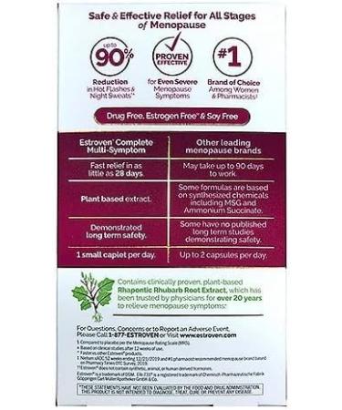 Value Pack Multi-Symptom Menopause Supplement for Women | 84 Ct - Effective Relief for Menopause Symptoms - Buy Online on GoSupps.com