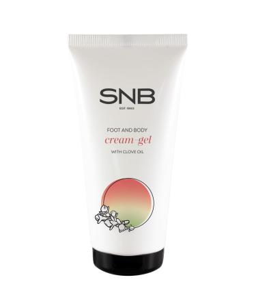 Star Nails Bulgaria Ltd SNB Professional Foot Cream with clove oil 50 ml moisturizing foot balm with aloe vera glycerin and menthol refreshing care for tired and dry feet foot care