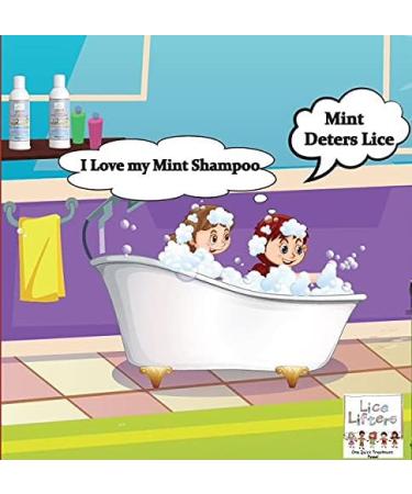 Lice Lifters Mint Deterrent Shampoo - Natural Peppermint Repel for Lice Prevention - Buy Online on GoSupps.com
