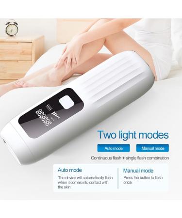 Laser Hair Removal IPL Hair Removal System 5 Levels Manual & Auto Modes Permanent & Painless Lazer Removal Hair Tool for Men and Women Body Face Pubic Hair Bikini Zone - Buy Online on GoSupps.com