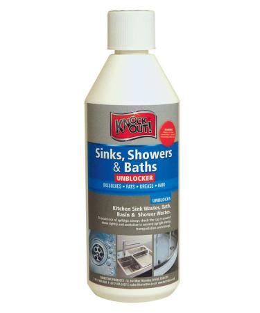 Knock Out Sinks/Showers and Baths Unblocker 500 ml