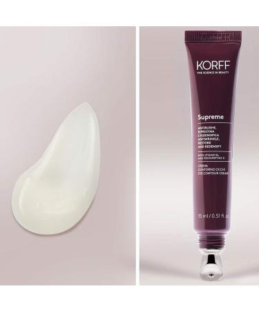 Korff Supreme - Crema Contorno Occhi Antirughe Ripristina e Ridensifica 15ml - Buy Online on GoSupps.com