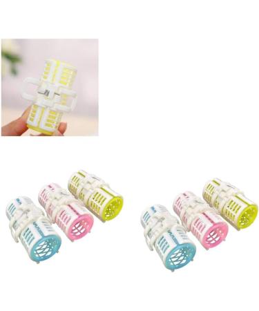 12Pcs Women Plastic Hair Curler Hair Curler Grip Cling Hairdressing Clips Curly Hair Style Curling Tools For DIY Or Hairdressing - Buy Online on GoSupps.com