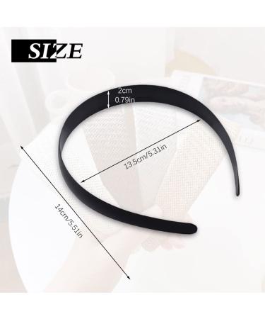 30pcs Plain Plastic Headbands for Women & Girls - DIY Hair Accessories | International Shipping Available - Buy Online on GoSupps.com