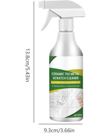 Marble Floor Cleaner - 60ml Tile Metal Scratch Cleaner - Effective Household Cleaning Tile Restoration for Kitchen Living Room Bathroom Bedroom Hixip - Buy Online on GoSupps.com
