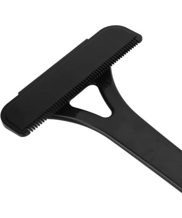 Brnoo Back Razor for Men | Extra Long Handle & Foldable Body Hair Cutter | Professional Black Back Blade (No Blade) - Buy Online on GoSupps.com