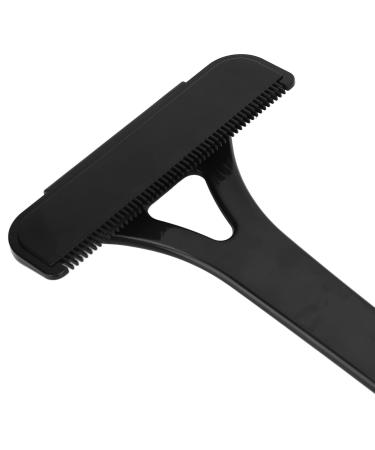 Professional Back Razor for Men - Extra Long Handle Foldable Manual Back Knife (Black) - Lightweight & Easy to Use - Buy Online on GoSupps.com