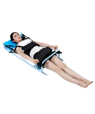 Lumbar vertebrae traction device cervical traction extension for home use physiotherapy correction of spine husbandry to relieve the lumbar spondylose for the bed