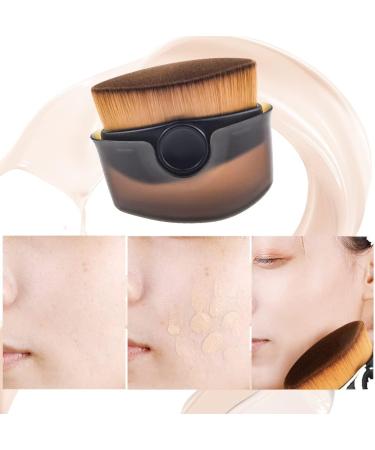 Foundation Makeup Brush Dolphin shape Kabuki Hexagon Face Blush Liquid Powder Foundation Brush - Buy Online on GoSupps.com