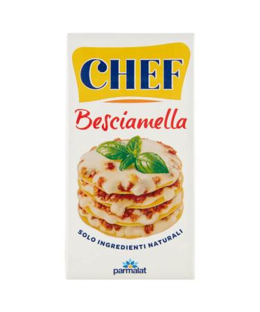 Chef: Italian Besciamella (Bchamel Sauce) 16.9 Fluid Ounce (500ml) Packages (Pack of 2)  Italian Import