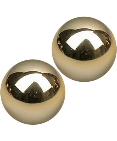 Magiclulu 4-Piece Brass Massage Balls | Baoding Fitness Balls for Stress Relief & Wellness - Buy Online on GoSupps.com